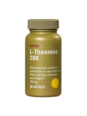 L - THEANINE 200 mg. 60 capsules